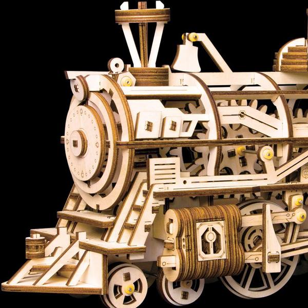 ROBOTIME I Lokomotive I Holzpuzzle