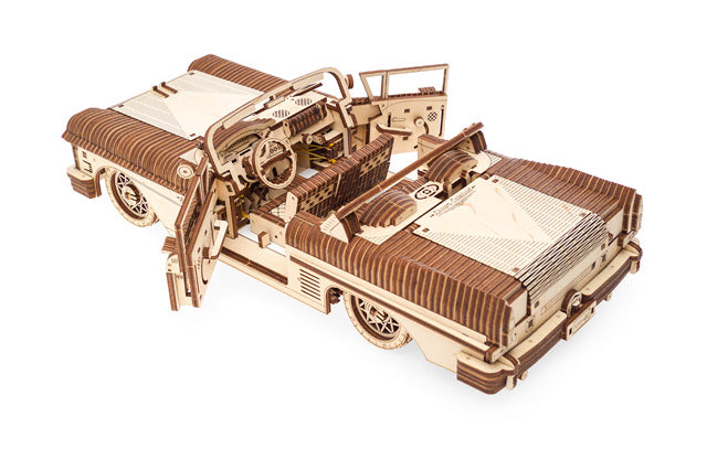 UGEARS I Luxus Cabriolet I Holzpuzzle
